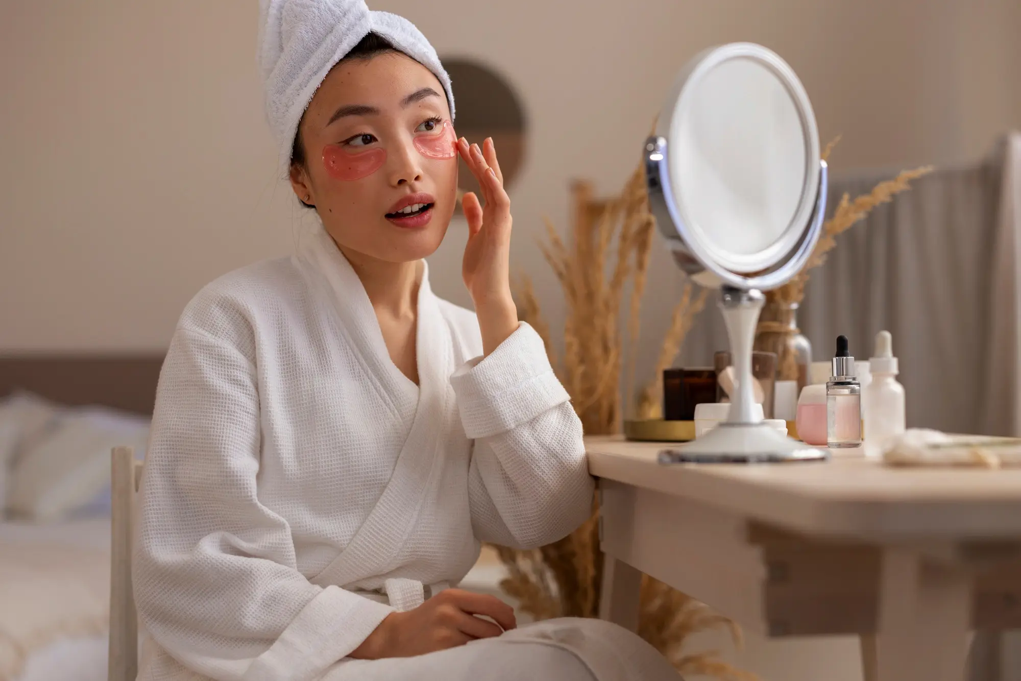 skincare results timeline