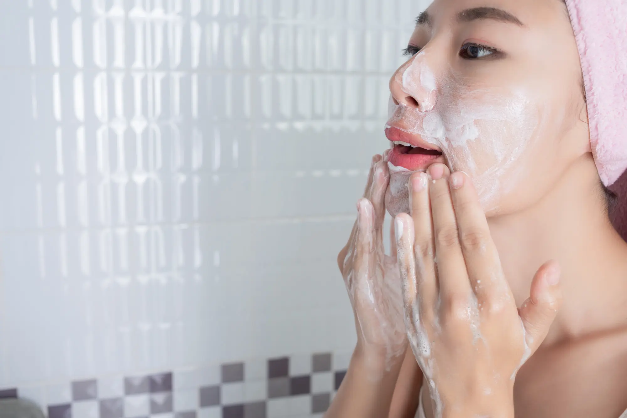 how to double cleanse step by step